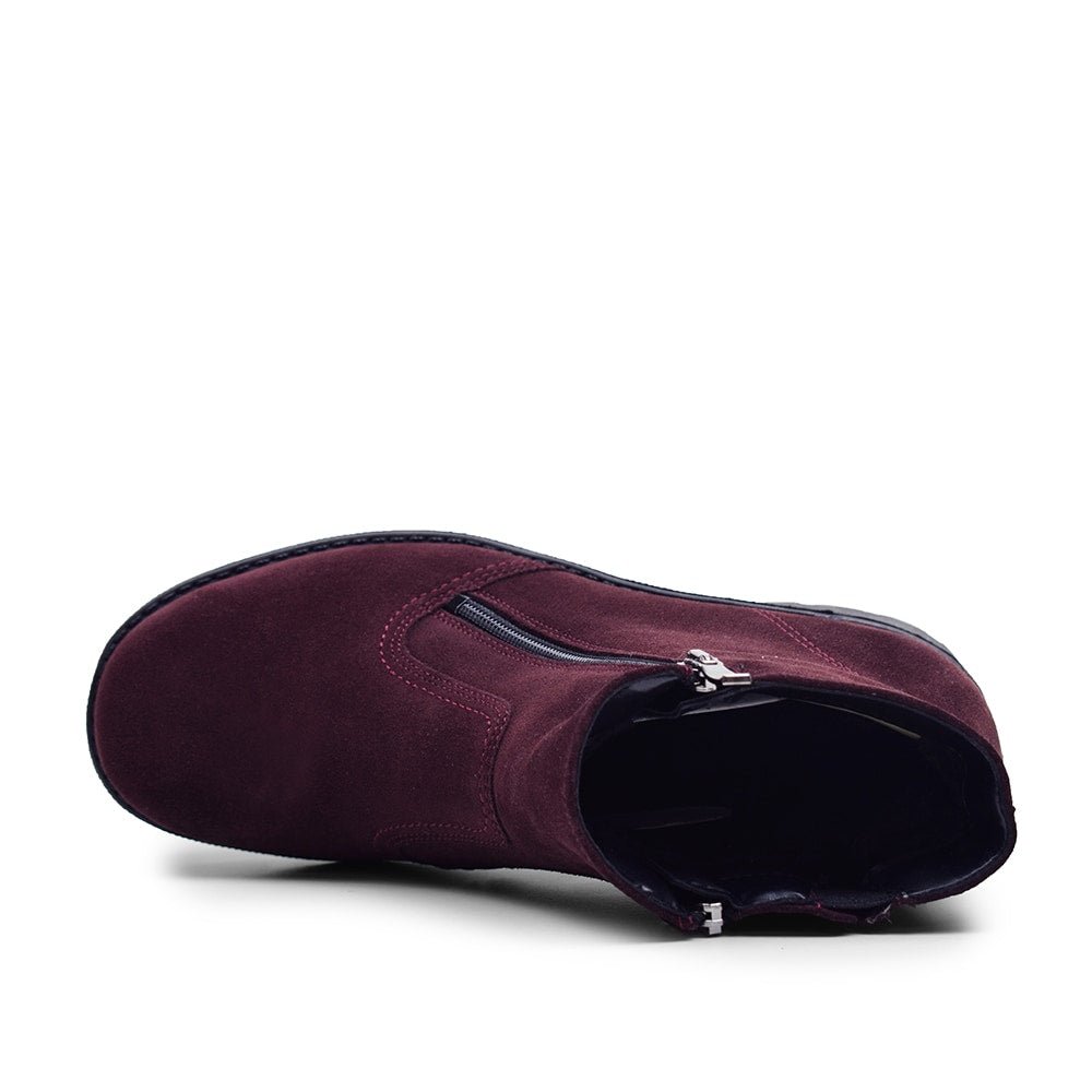 Produktbild 5 - Minfot Aaltonen Breda Boots Grip+ Vasa Mocka Ull Bordeaux
