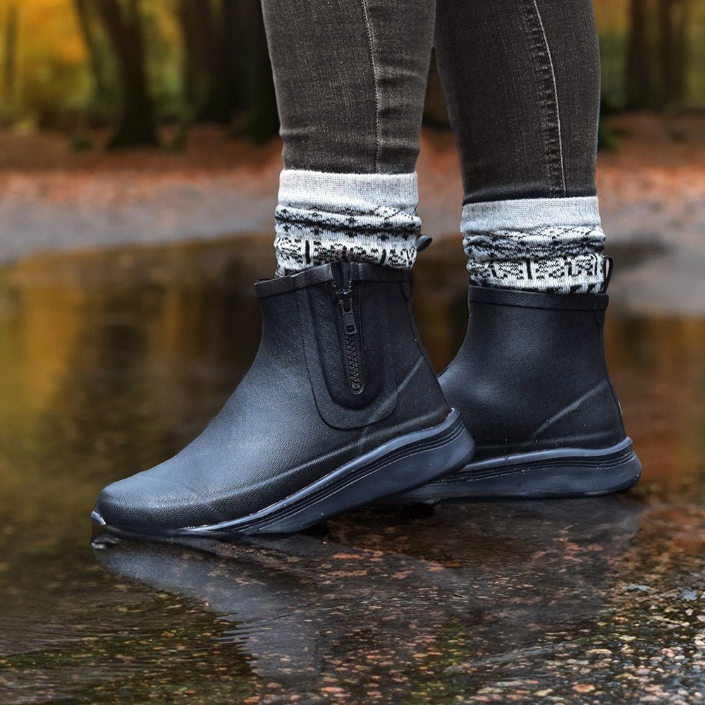 Produktbild 2 - Råå DESIGN Gummistövlar Nina Winter Black