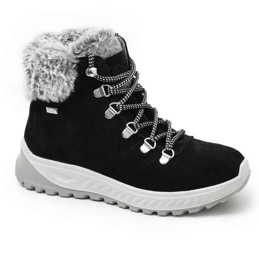 Minfot Sala Støvler Ruskind J-Tex Sort