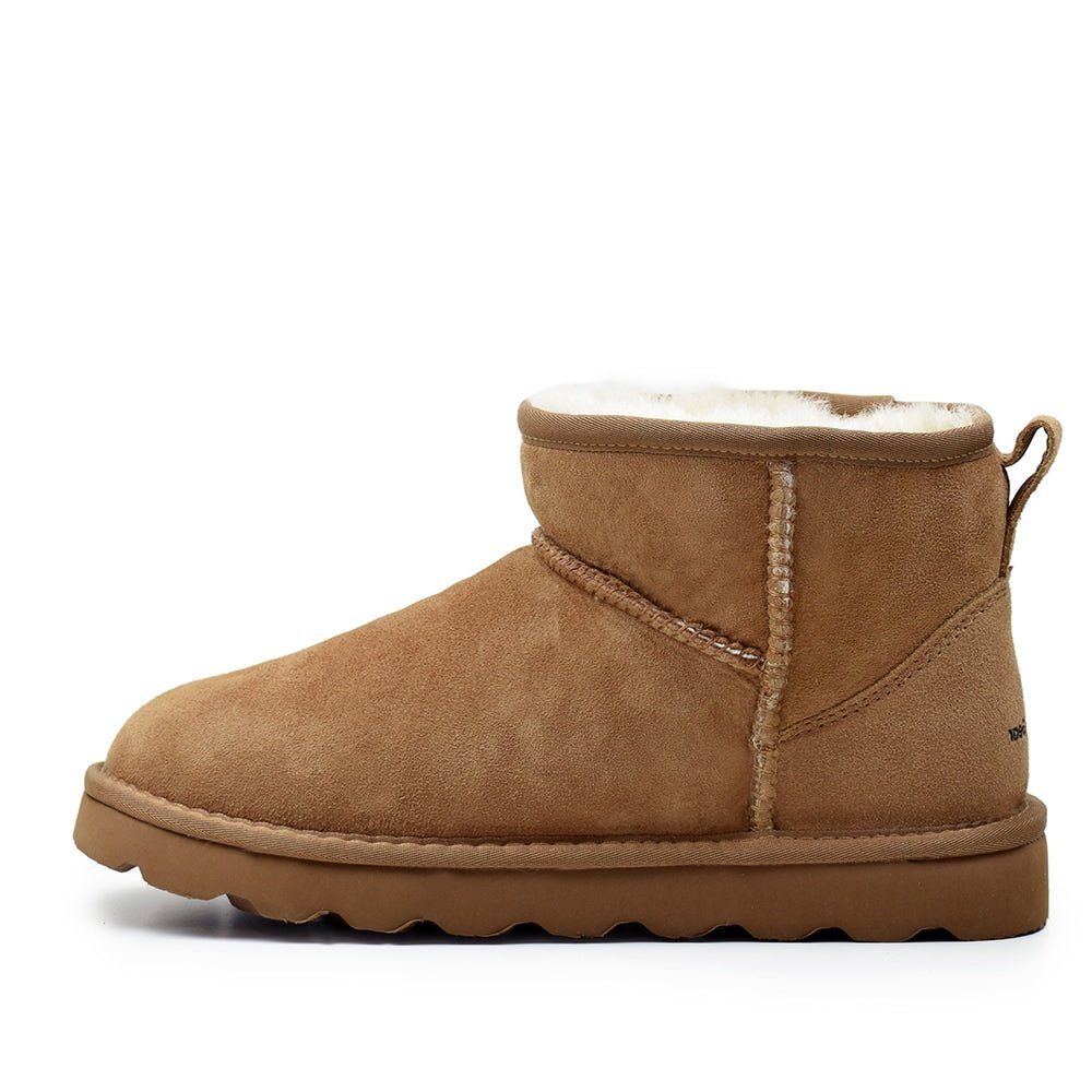 Rugged Gear Fåreskindstøvler Chestnut 
