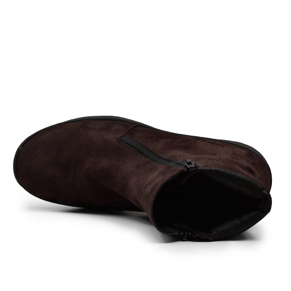 Minfot Pigsko Boden Ruskind Uld Brun