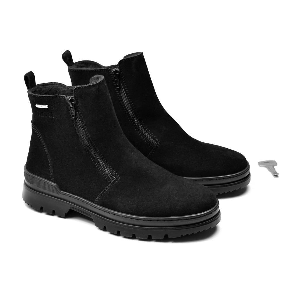 Minfot Pigsko Kalix Ruskind Uld Sort