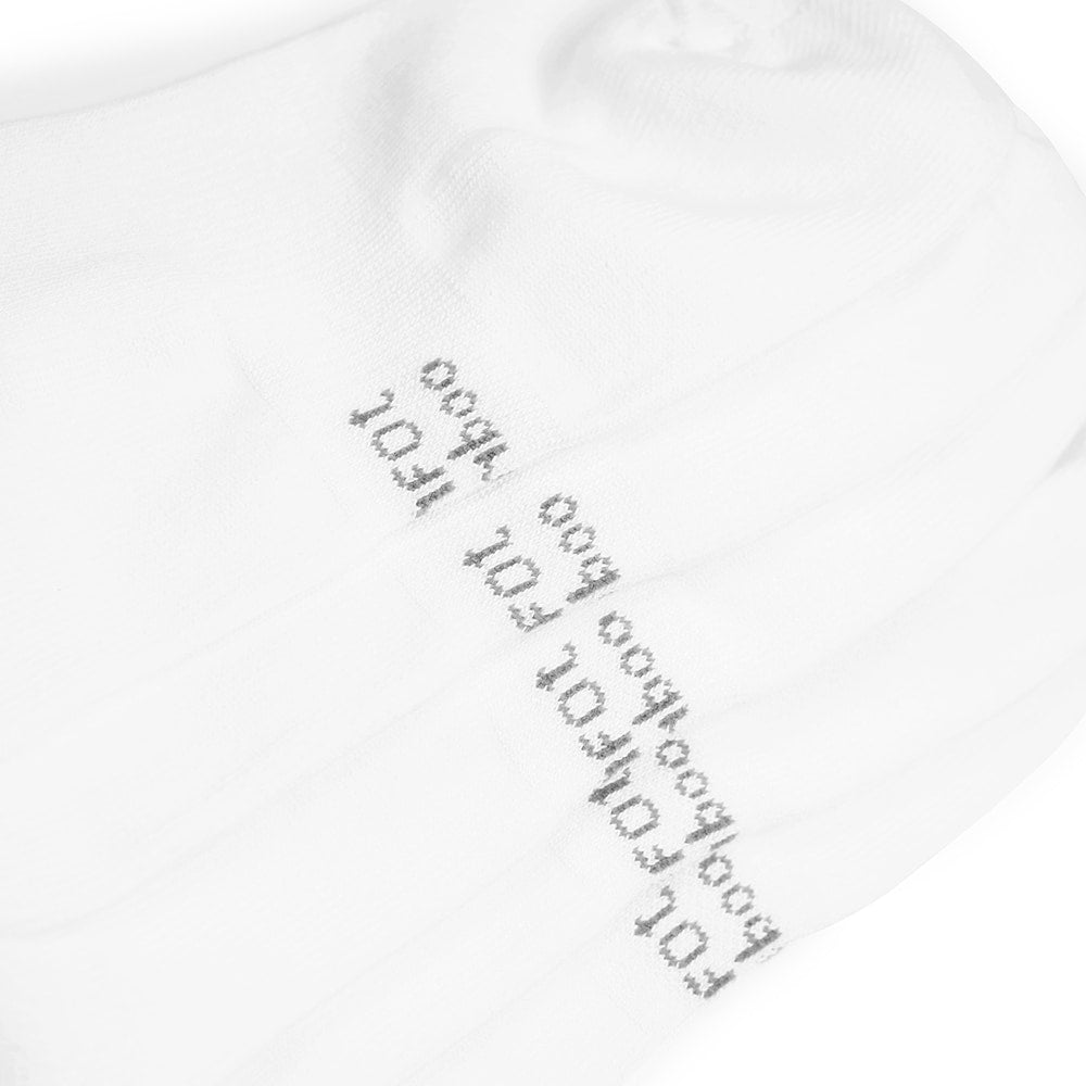 Produktbild 3 - Minfot Bambusstrømper Quarter Hvid 5-pak