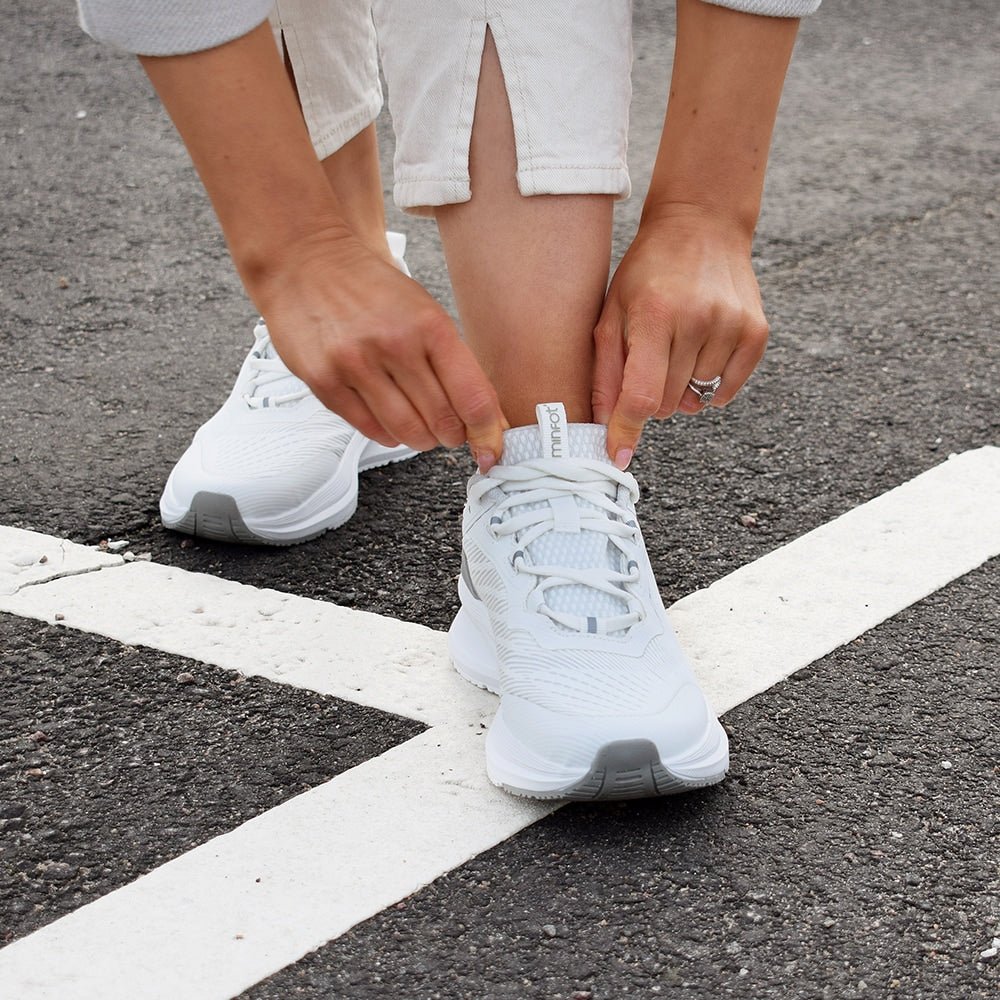 Minfot Journey Sneaker Dame Hvid