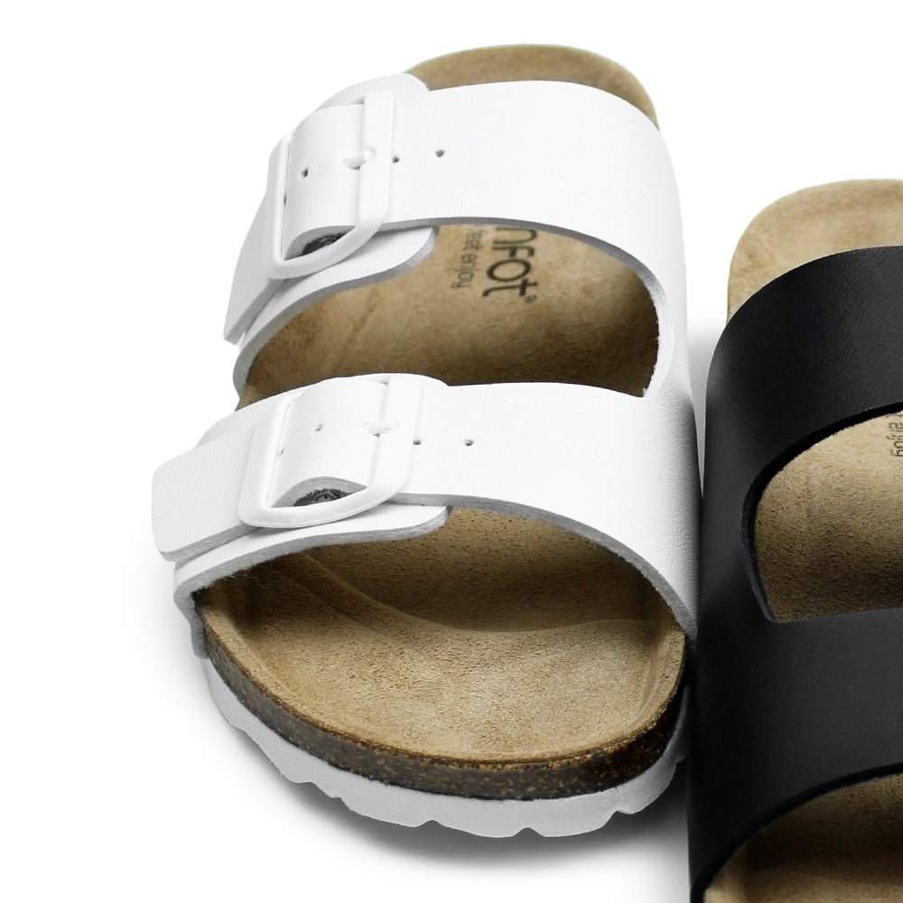 Minfot Softstep Sandaler Dame Biosandal 2-remme Softstep Hvid