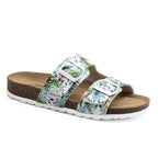 Minfot Softstep Sandaler Dame Bio 2-remme Tropical Glow Hvid