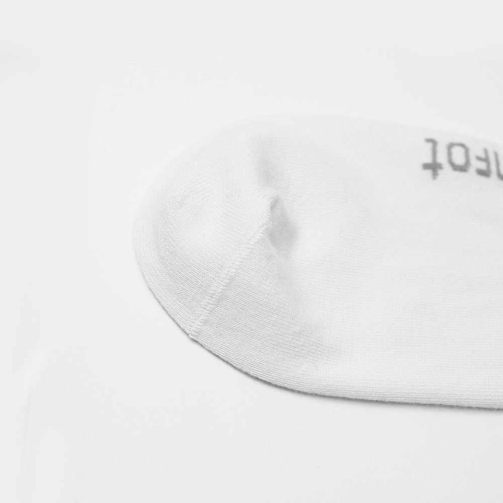 Produktbild 3 - Minfot Bambusstrømper Sneaker Sensitive Hvid 5-Pak