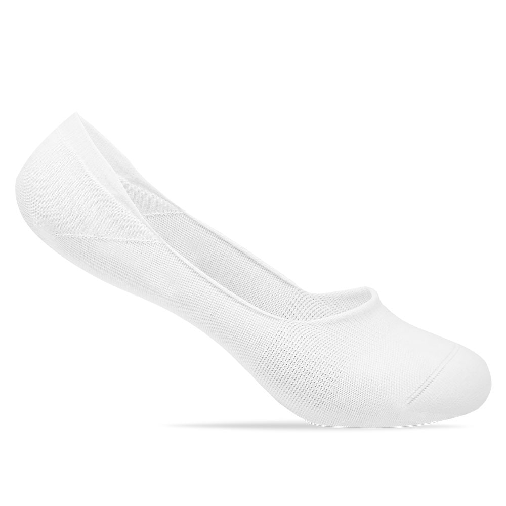 Produktbild 6 - Minfot Ballerinastrikstrømper Bomuld Hvid 5-pak
