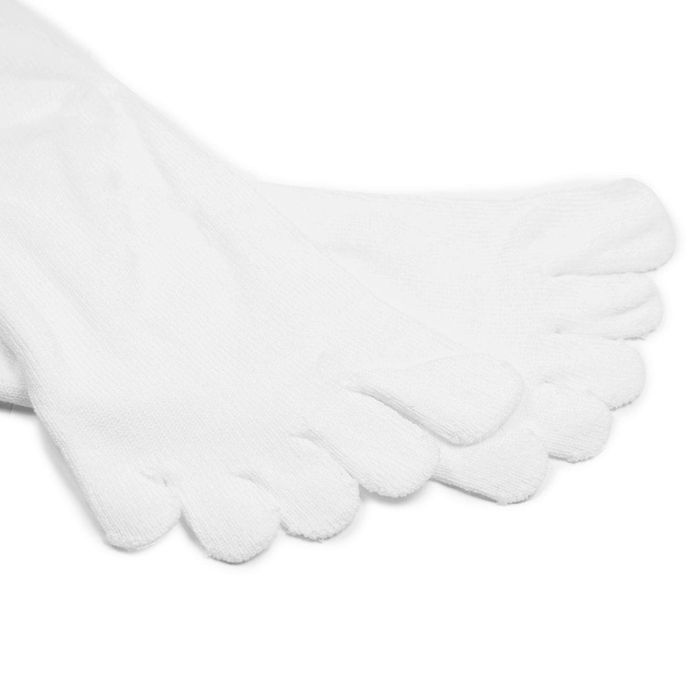 Minfot Tåstrømper bomuld hvid 1-pak