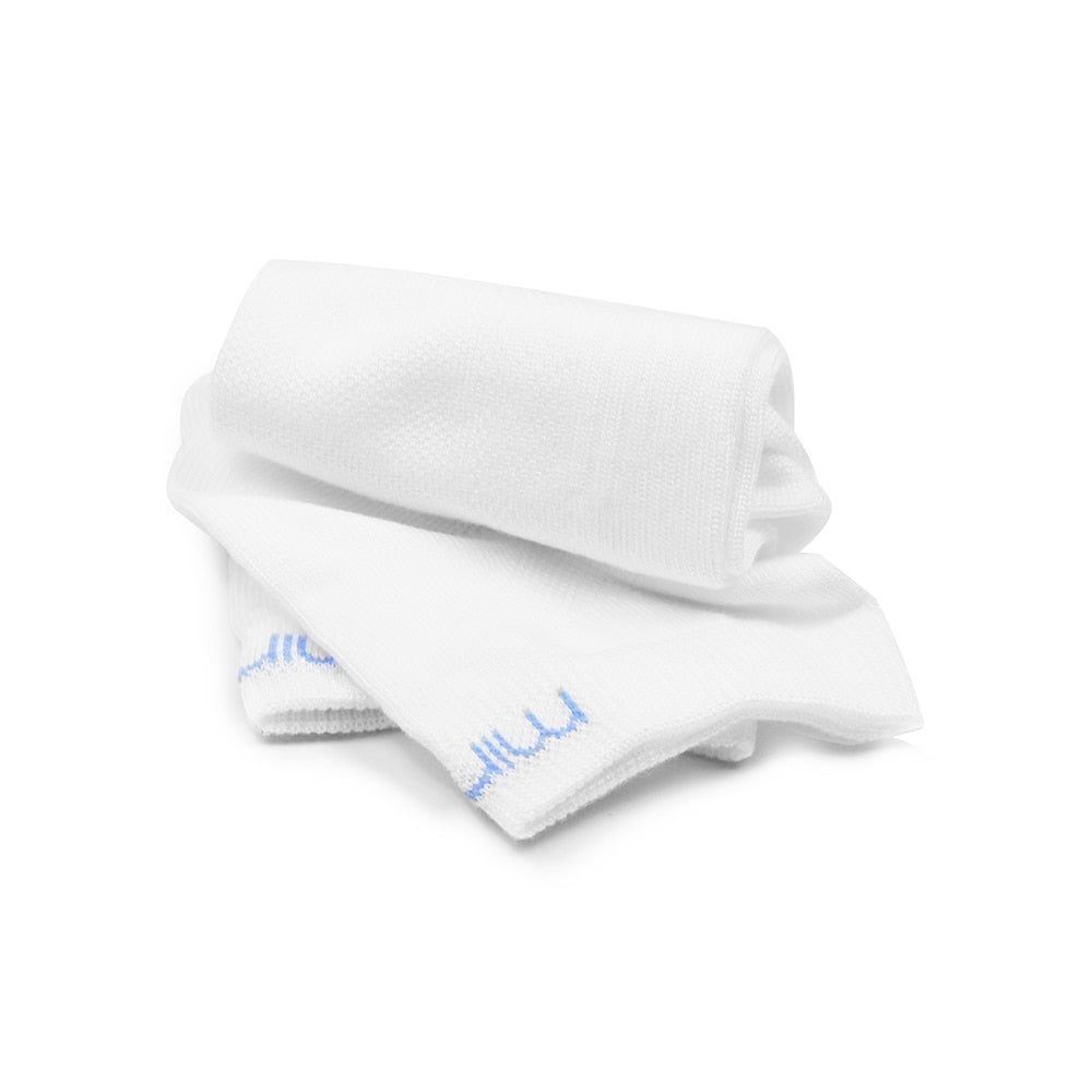 Minfot Løbestrømper Tynde Lyocell 5-pak Hvid