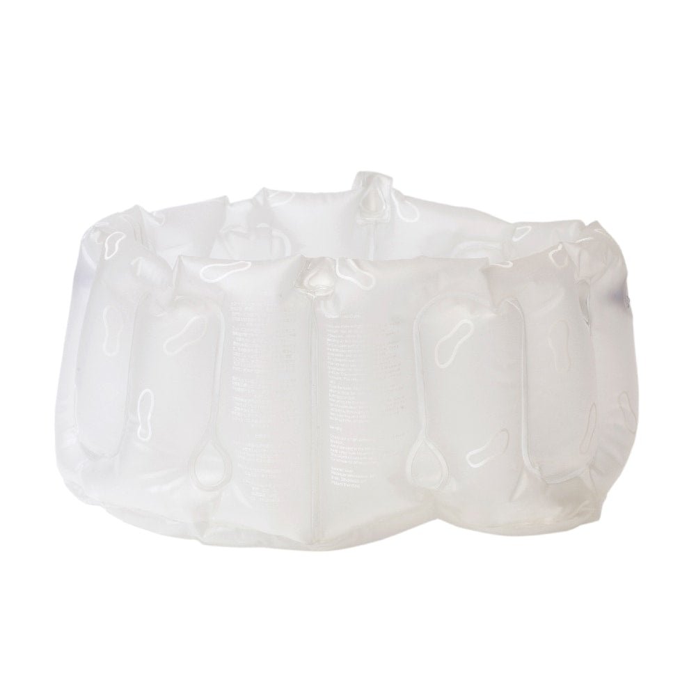 Bosign Oppblåsbart fotbad Frosthvit