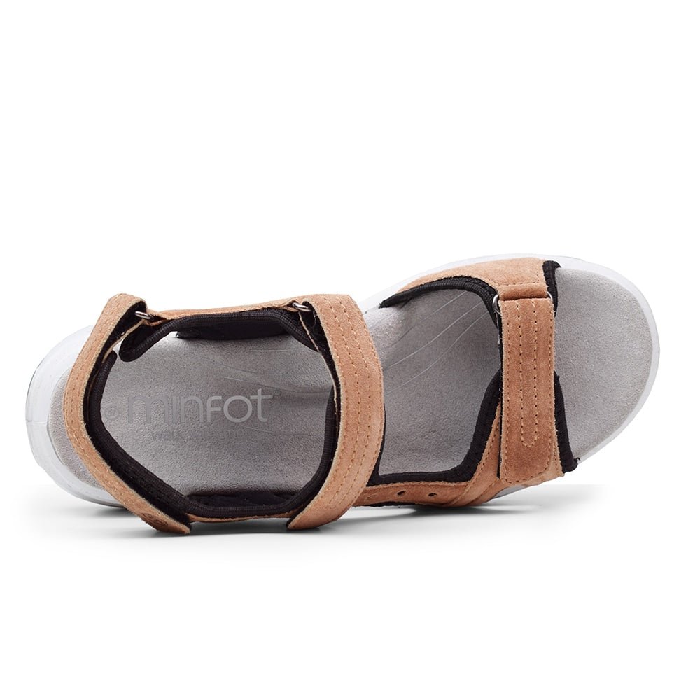 Produktbild 5 - Minfot Sandaler Sandhamn Dam Mocka Terracotta